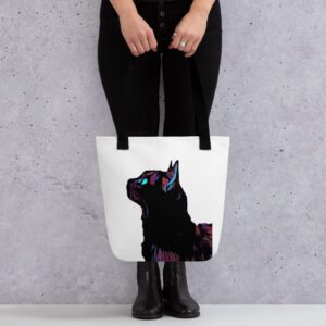 cat tote bag