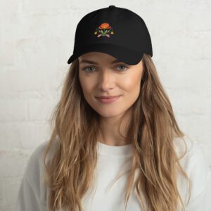 Vibrant Flower Cap